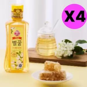 오뚜기 급 아카시아 벌꿀 꿀 900g X4개 허니브레드