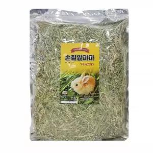 손질 알파파(컷팅) 건초 - 2kg토끼사료 토끼건초 소동물사료 건초사료 기니