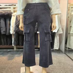 [에고이스트] 코듀로이 슬림 부츠컷 카고팬츠  EQ1WP-161