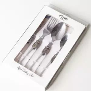 소소낫 리유네 모던 커트러리 양식기 포크 나이프 4P
