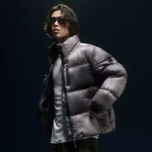 [밀레]밀레 남성 헤비 패딩 자켓 구스다운 MT 콜드제로 시테 다운 다크그레이