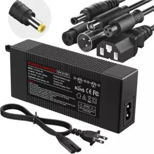 36V 리튬 배터리 충전기 42V 2A 전기 스쿠터 호버보드 자전거용 고트락스 젯슨 나인봇 볼팜 세그웨이