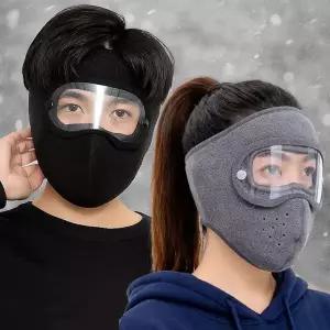 [1+1] 방한 고글 마스크 겨울 방풍 방한마스크 스키 자전거 오토바이 안면보호