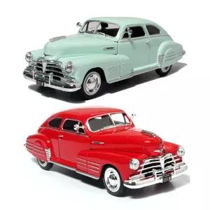 마이스토 1:25 1948 쉐보레 플릿라인 에어로세단 올드카 클래식카 다이캐스트 모형