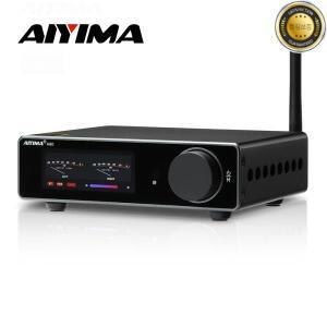 AIYIMA A80 TPA3255 PFFB 블루투스 DAC 스테레오 전력 증폭기 300W x 2 클래스 D 2.0 HiRes 디지털 앰프 RC