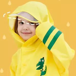 아기판초우비 초등학생 공룡 주니어우비 레인코트