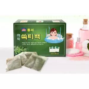 혈액순환 좌욕쑥티백 5g 30개 족욕 반신욕 힐링 티백 디자인 항문관리 약쑥파우치