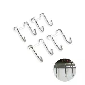 고품질 도어훅 S형 도어후크 4개입 도어걸이 (WFIOG50)