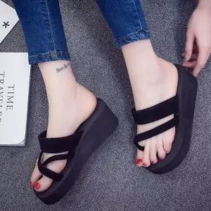 뮬하이힐 편한신발 여름슬리퍼 샌들 여름 슬리퍼 털 (WFILICX)