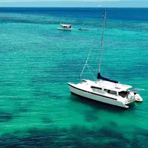 [보홀] 럭셔리 나팔링 스노클링 & 요트 데이 크루즈 (돌호비치 정어리떼 헤라클라스)