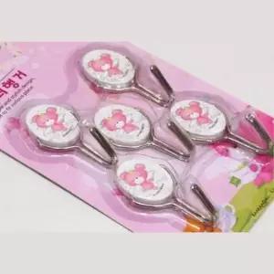 ksr 캐릭터 벽후크5P-랜덤발송 문걸이도어훅 문옷걸이 (WFJ04XR)