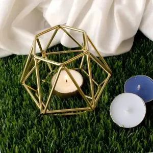 캔들받침 캔들홀더 빈티지 티라이트 캔들 홀더 골드 (WFJ0UYB)