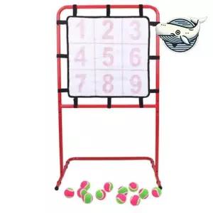 [하프클럽/]어린이 캐치볼 피칭타겟 나사형 찍찍이 놀이용품