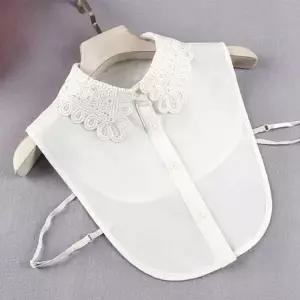 [하프클럽/]자수 플라워 추천 레이어드 넥케이프 꾸안꾸 페이크