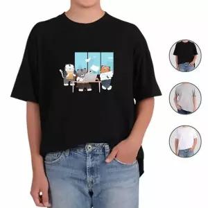 [하프클럽/]디자인 단체복 커플티 반팔티 가족티 단체반팔티