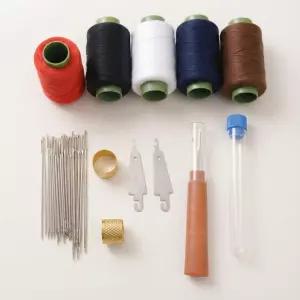 휴대용 손 바느질 세트 바늘 실 반짇고리 키트 반짓고리 셀프 옷 바지 단추 신발 수선 가정용 수예 부자재
