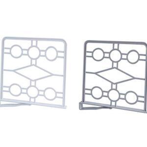 [RGONR570]선반 나눔 파티션 그레이 선반 무타공 걸이형