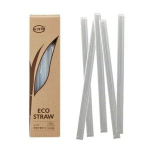 슈가랩 환경마크 인증 빨대 대형 50개입 6개 세트