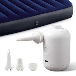 USB 베스트 에어펌프 휴대용 화이트 전동 인
