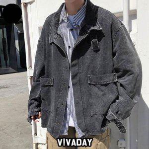 흑청데님자켓 남성자켓 가을간절기자켓 여성자켓