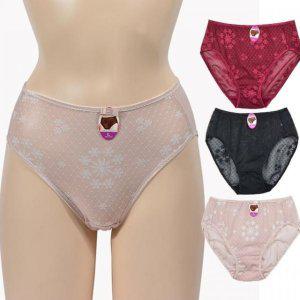 인견팬티 맥시 고급 올망사 여자팬티 여름팬티