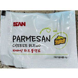 일회용 파마산치즈(우전 4g x100입 400g) X5