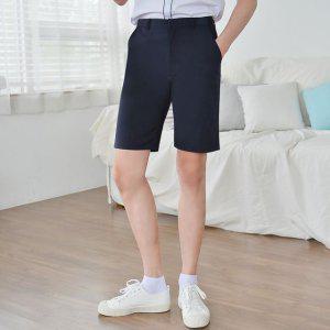 남성정장바지 스판 몰 고등학교 바지 반바지 남