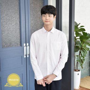교복몰 스트라이프 교복셔츠 교복남방 프리미엄
