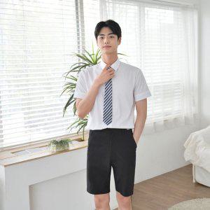 몰 블랙 중학생 바지 교복 여자 학생 중고 사