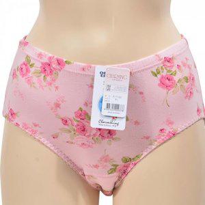첫 입는 플라워 1매 팬티 여자 챠밍 생리 삼