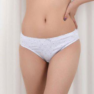 심리스 이너웨어 면스판 삼각팬티 예쁜 편한 팬