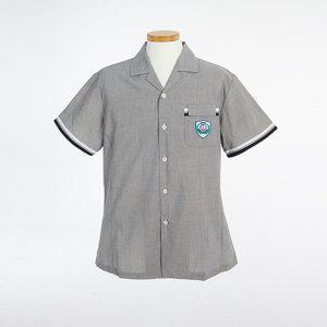 중학교 몰 교복 연그레이 초월중 와이셔츠 남자