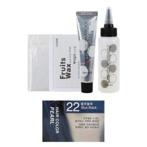 선명하고 깊이 있는 컬러 오래지속 셀프염색 블루블랙