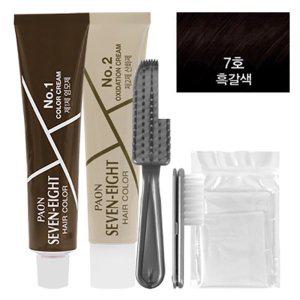 빠른 염색 편리하고 경제적인 솔루션 염색약 흑갈색