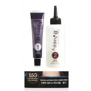 더 밝고 선명한 컬러 발색 헤어염색약 다크커피브라운