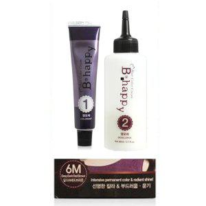 흘러내리지 않아 깔끔한사용 염색약 딥다크레드브라운