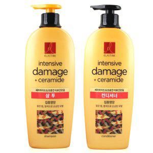 세라마이드 아르간 오일 집중 케어 샴푸 1개 린스 1개