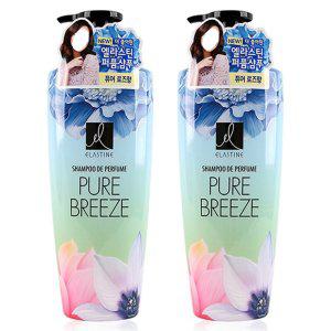 화이트 로즈의 순수하고 우아한 향기 샴푸 600ml 2개