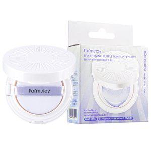 진주알 광채를 담은 진주 추출물 퍼플 톤업 쿠션 15g