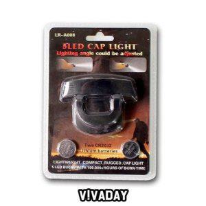 5LED 모자 IS 후레쉬인기 LR-A008