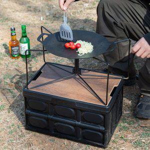 차박 아이스박스 소품 캠핑 접이식 멀티 거치대
