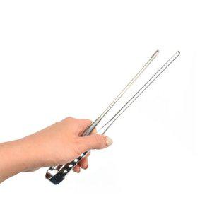 업소용 스텐 튀김집게 소 25.5cm 뷔페 식당 샐러드 야