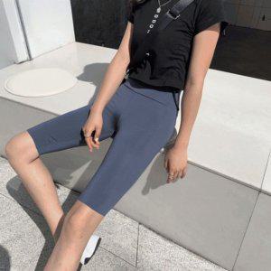 스포츠팬츠 스포츠 5부 에슬레이저 심플 요가복