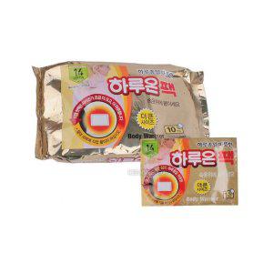 옷에붙이는 하루온 핫팩 10매입 국산붙이는핫팩 따뜻