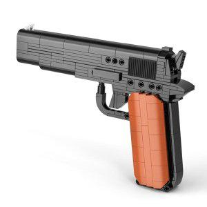 바니랜드 블럭건 카다 CaDA 콜트 M1911 권총 (C81012W) 장난감총