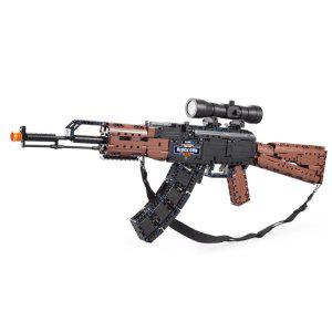 바니랜드 블럭건 카다 CaDA AK-47 스코프 (C61009W) 장난감총