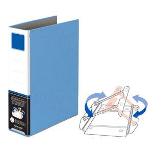 A4 양면개폐형 파이프바인더 세로형 폭 7cm 홀간격 바