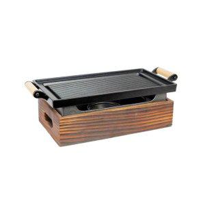 카엔스테디셀러 우드손잡이 직사각 불판가성비 불