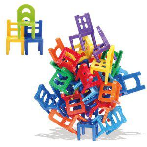 JMds 바니랜드 보드게임 블럭팡 의자쌓기 게임 84pcs