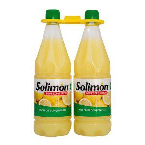 Solimon 스퀴즈드 레몬주스 990ml x 2